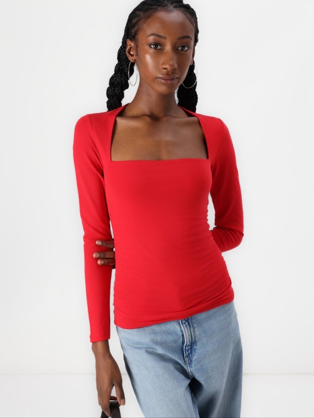 A&F Ava Long Sleeve Top